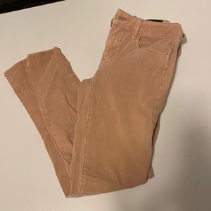 Peach American Eagle super stretch jeggings